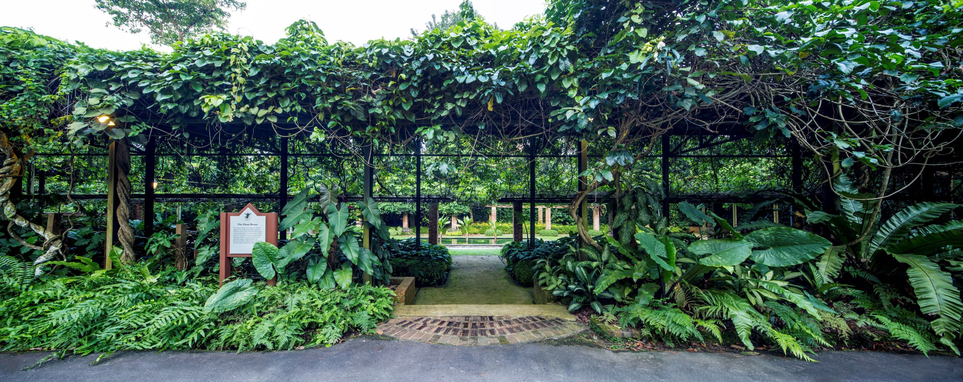 Exterior of Plant House
